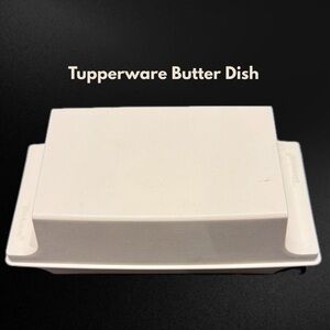 Tupperware Butter Dish